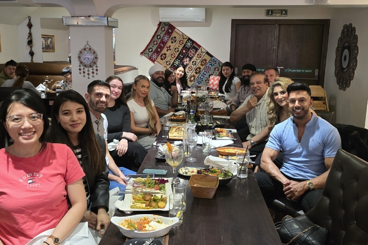 After Work Meal to Celebrate Hard Work